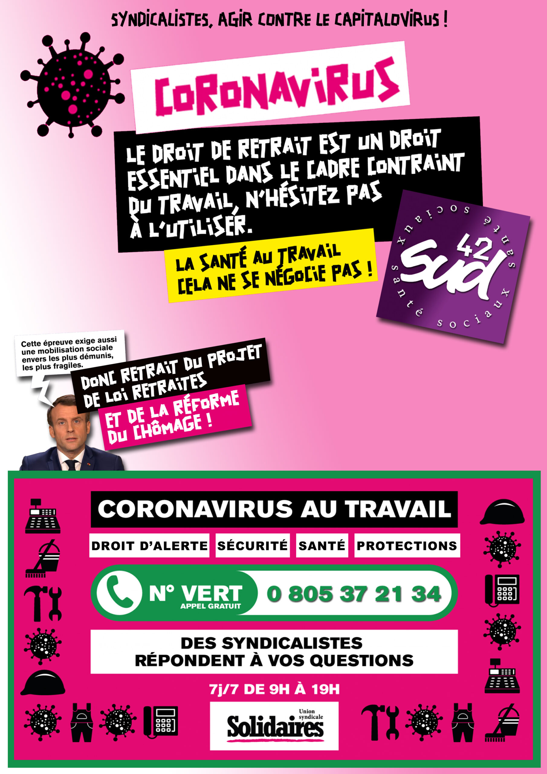 2020 04 14 Communication 1 SUD Santé Sociaux Loire 14 04 2020