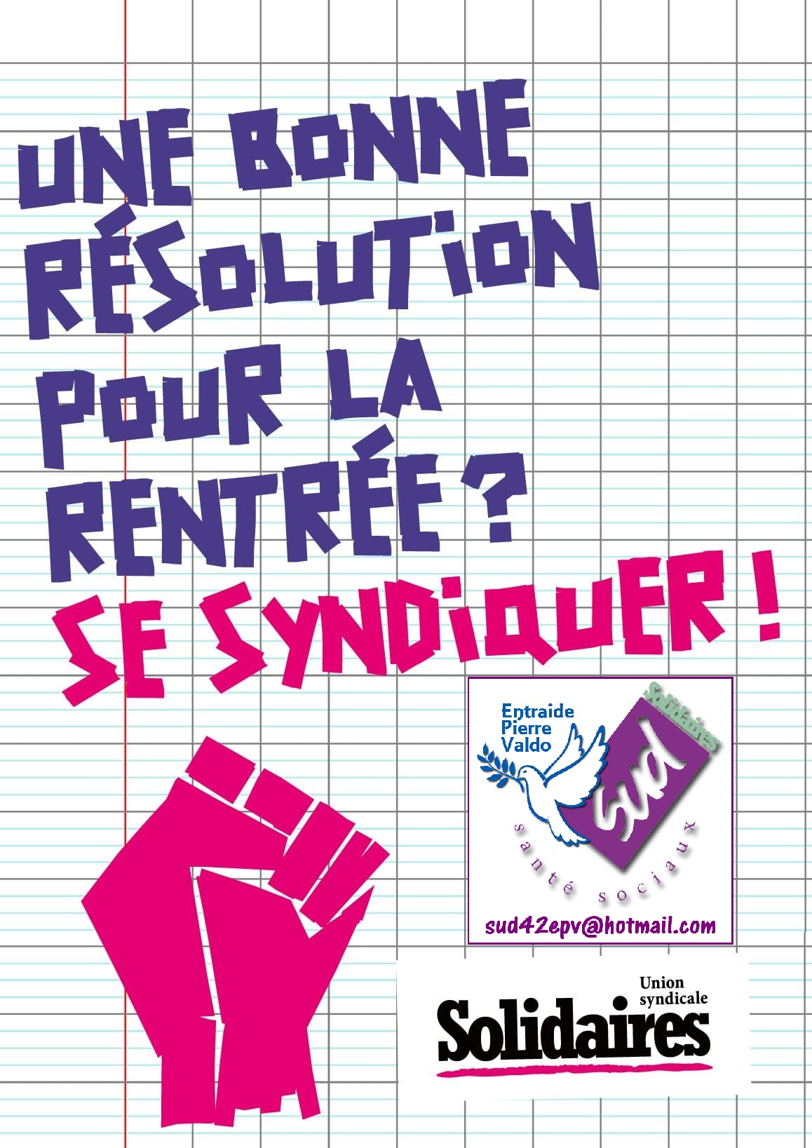 Une bonne résolution … se syndiquer